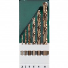 BOSCH Set 6 burghie tip HSS-CO, 2-8 mm, pentru met..
