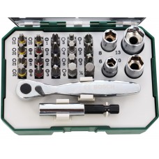 BOSCH Set capete de insurubare si chei tubulare, m..
