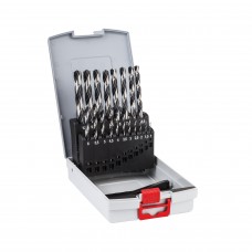 BOSCH HSS PointTeQ ProBox Set 19 burghie spirale pentru gauri in metal BOSCH HSS PointTeQ ProBox Set 19 burghie spirale pentru gauri in metal