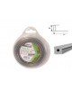 Rezerva de guta 2.4 mm x 15 m. profil patrat.insertie metalica. pentru trimere electrice si motocoase
