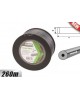 Rezerva de fir 2.4 mm x 260 m cu  profil rotund si insertie metalica pentru motocoase