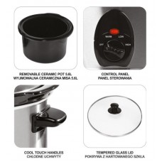 LUND Oala electrica de gatit, SLOW COOKER, 320 W, ..