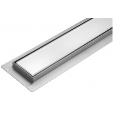 FALA Rigola dus liniar 60 cm, sticla alba, pentru perete