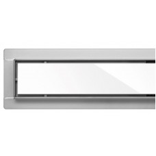FALA Rigola dus liniar 60 cm, sticla alba, pentru ..