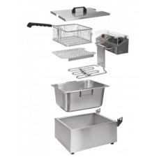 YATO Friteuza dubla electrica, capacitate 2 x 8 L,..