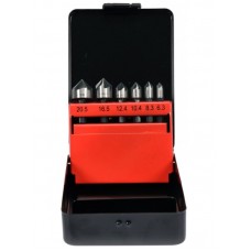 YATO Set 6 zencuitoare conice, prindere hexagonala 1/4", dimensiuni 6.3-20.5 mm, pentru metal YATO Set 6 zencuitoare conice, prindere hexagonala 1/4", dimensiuni 6.3-20.5 mm, pentru metal