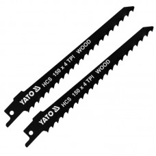 YATO Set 2 lame fierastrau sabie, pentru lemn, lun..