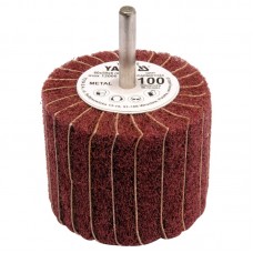YATO Perie abraziva circulara cu tija, dimensiune 60 x 50 x 6 mm, granulatie 200