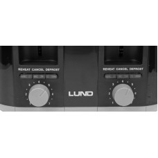 LUND Prajitor de paine, toaster 1300-1500 W, 4 pos..