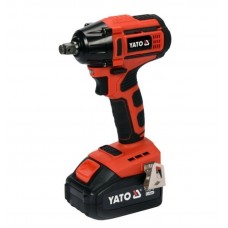 YATO Masina de insurubat cu acumulator Li-Ion 18 V, 3 Ah, 250 Nm si incarcator rapid YATO Masina de insurubat cu acumulator Li-Ion 18 V, 3 Ah, 250 Nm si incarcator rapid