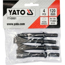 YATO Set 4 dalti pentru ciocan pneumatic, lungime ..