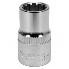 YATO Cheie tubulara spline 13 mm, prindere patrat 1/2", lungime 38 mm