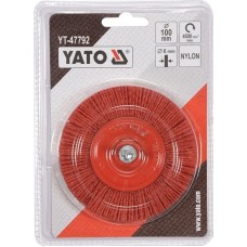 YATO Perie nylon frontala, diametru perie 100 mm, ..