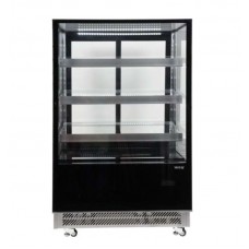 YATO Vitrina frigorifica cu refrigerare 450 W, capacitate 400 L, dimensiuni 900x805x1445 mm