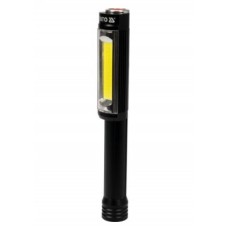 YATO Lanterna LED atelier, 3 x AA, 400 Lm, cu baza..