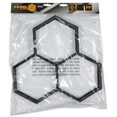 VOREL Sablon decorativ pentru pavaj, fagure, 360 x..