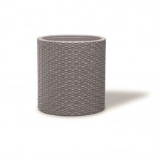 KETER. Ghiveci cilindric gri Cylinder M, 18L
