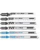 Lama pentru fierastrau pendular 76 si 100 mm lemn + metal  set 10 buc Raider Power Tools