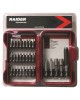Biti 1/4" x 25 mm Raider Power Tools set 29 piese