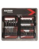 Biti 1/4" x 25 & 50 mm Raider Power Tools set 37 piese