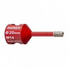 RAIDER Carota diamantata polizor unghiular prindere M14 diametru 20x35 mm
