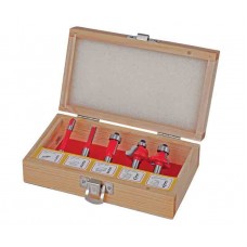 Set 5 freze profilate pentru lemn 8 mm tip C
