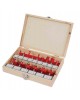 Set 15 freze profilate pentru lemn 8 mm