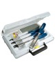 Set 4 dalti pentru lemn 5002 cu ulei si piatra STANLEY