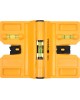 Nivela pentru colturi cu magnet 3 bule VOREL