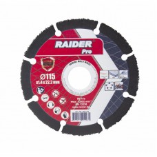 RAIDER Disc taiere multi-suprafata 115x22.2 mm