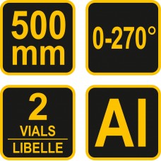 Compas pentru masuratori in constructii lungime 63..