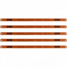 Set 5 lame bi-metal HSS 24 TPI Rubis STANLEY.