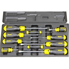 Set de 10 surubelnite CushionGrip STANLEY Set de 10 surubelnite CushionGrip STANLEY
