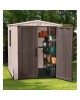 CURVER. Casuta gradina Factor 6 x 6 cu usa dubla 
