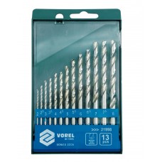 Set 13 burghie pentru metal 2-8 mm VOREL