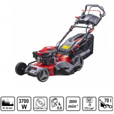 RAIDER Masina tuns iarba pe benzina, autopropulsata pornire electrica, motor 5 CP, latime lucru 53 cm, cos 70 l. RAIDER Masina tuns iarba pe benzina, autopropulsata pornire electrica, motor 5 CP, latime lucru 53 cm, cos 70 l.