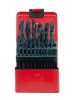 Set 25 burghie pentru metal HSS 1 mm-13 mm STHOR