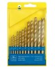 Set 13 burghie pentru metal HSS titan 2-8 mm STHOR