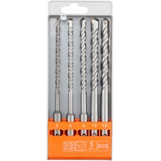 Set 5 burghie cu prindere SDS plus pentru beton 5 mm-12 mm STHOR