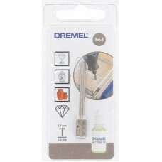 DREMEL Burghiu pentru sticla, 6.4 mm..