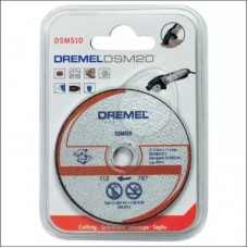 2615S510JB DREMEL Set 3 discuri de taiere metal si plastic 20x77mm
