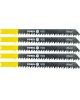 Set 5 Panze fierastrau pendular pentru lemn moale si PAL VOREL