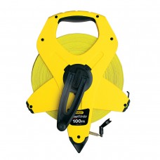 Ruleta deschisa POWERWINDER cu banda din fibra de sticla STANLEY 100m x 12.7mm