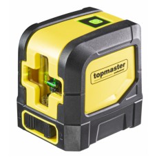 TOPMASTER Nivela laser 1H1Vx15m, fascicul verde, c..
