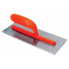 Gletiera cu zimti 120 x 280 x 8 mm cu maner din plastic protocaliu Top Strong