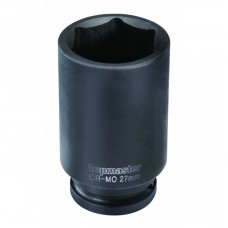 TOPMASTER Tubulara hexagonala lunga de impact 24 mm prindere patrat 1 tol CR-Mo