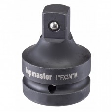 TOPMASTER Adaptor de impact de la 1 tol F la 3/4 M cu bila
