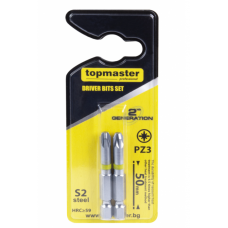 TOPMASTER Set 2 biti stea PZ3 prindere hexagonala ..