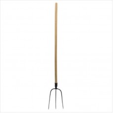 35815 FLO Furca cu coada de lemn, cu 3 dinti