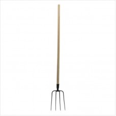 35816 FLO Furca cu coada de lemn, cu 4 dinti